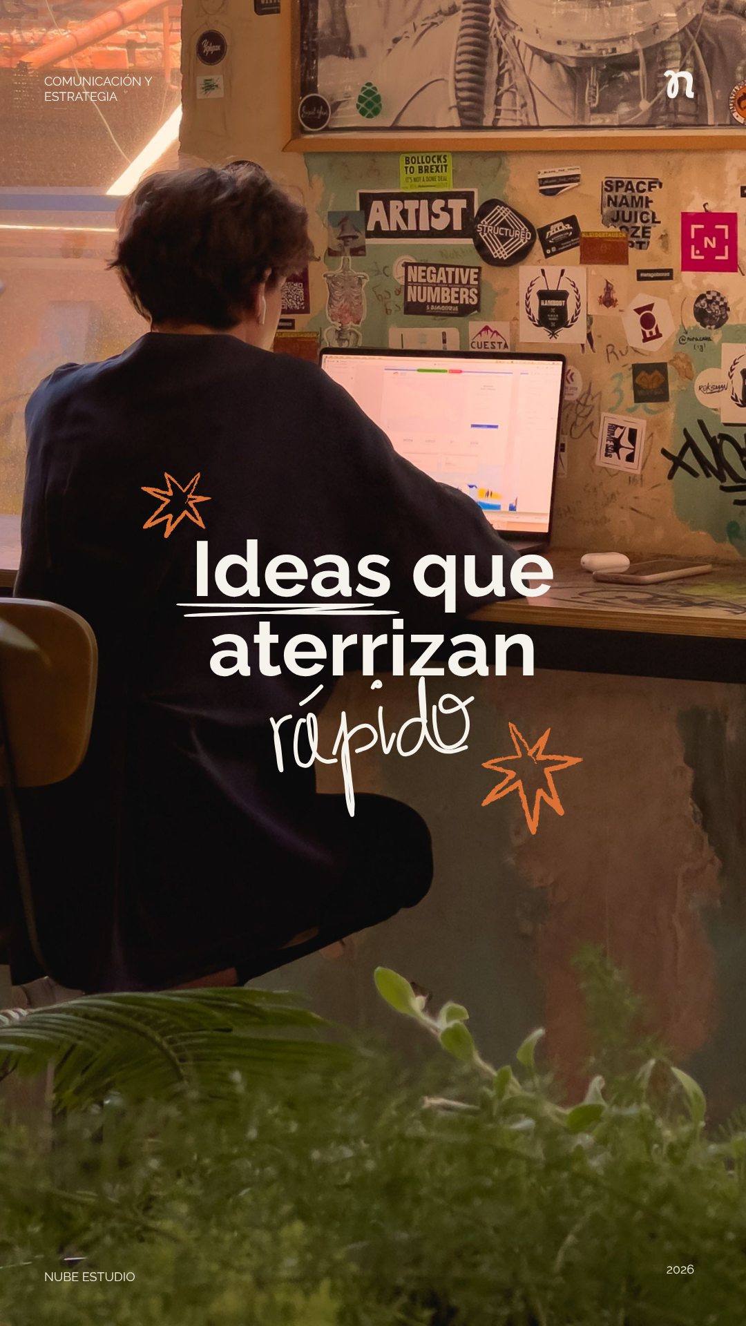 Ideas que aterrizan rápido. Comunicación y estrategia de Nube Estudio